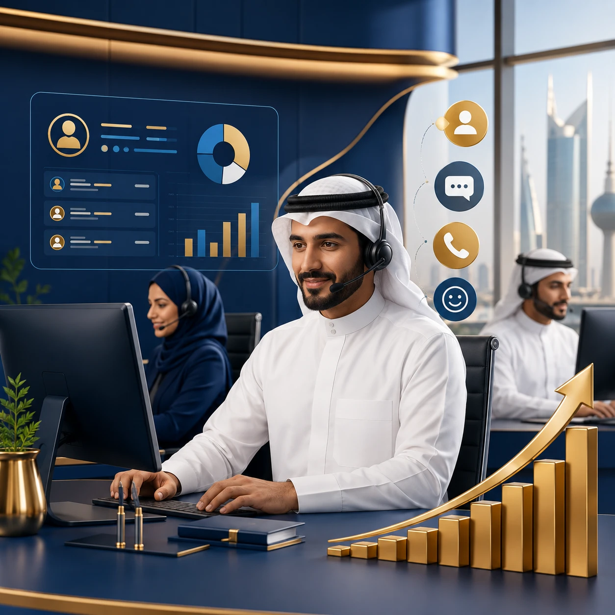 باقة إدارة المبيعات وخدمة العملاء