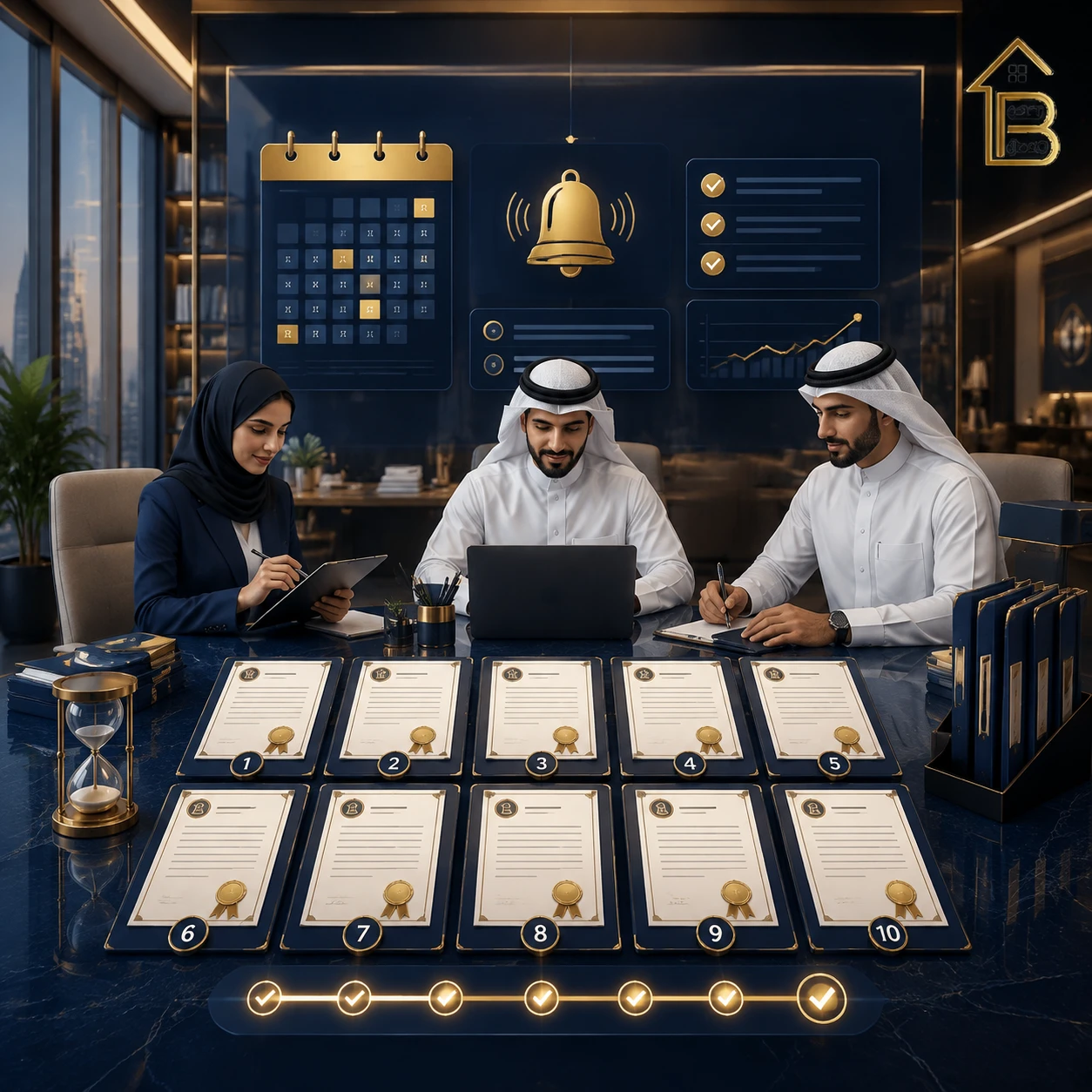 باقة إدارة التراخيص والتجديدات